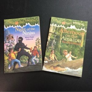 Magic Tree House Books #5 & #6 By Mary Pope Osborne